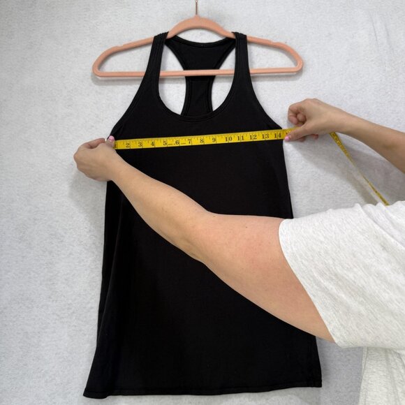 Lululemon Tops - Lululemon Tank Top Womens Medium Black Racerback Athletic Yoga Gym Lightweight